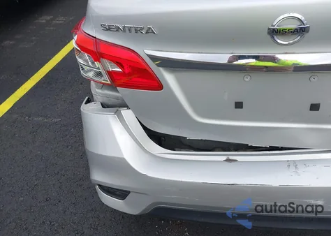 2018 Nissan Sentra Sv из США, поврежденный, VIN 3N1AB7AP2JY257240